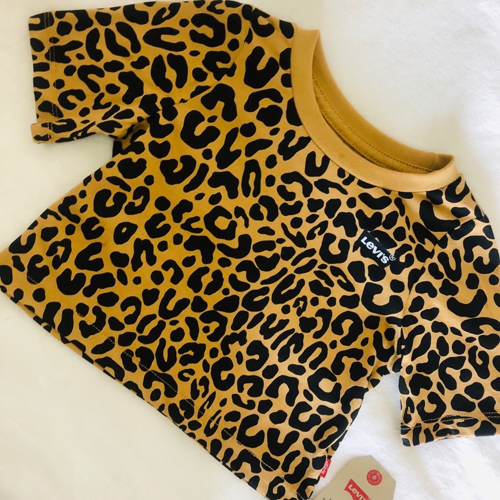 Leopard Print Levi’s shirt